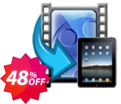 iFunia iPad Video Converter for MAC Coupon code 48% discount 