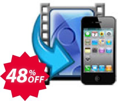 iFunia iPhone Video Converter for MAC Coupon code 48% discount 