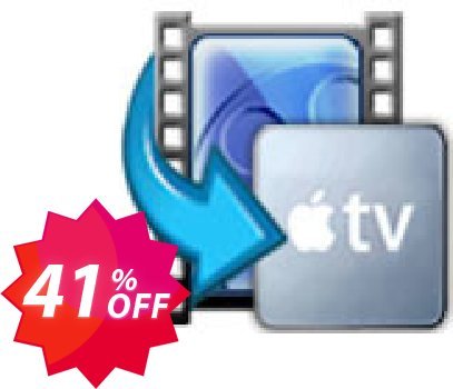 iFunia Apple TV Video Converter for MAC Coupon code 41% discount 