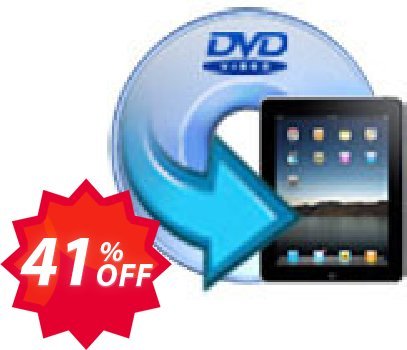 iFunia DVD to iPad Converter for MAC Coupon code 41% discount 
