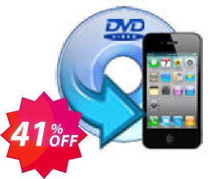 iFunia DVD to iPhone Converter for MAC Coupon code 41% discount 