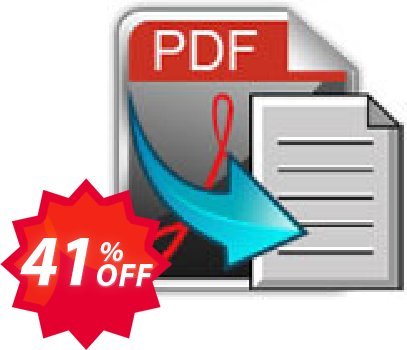 iFunia PDF2Text for MAC Coupon code 41% discount 