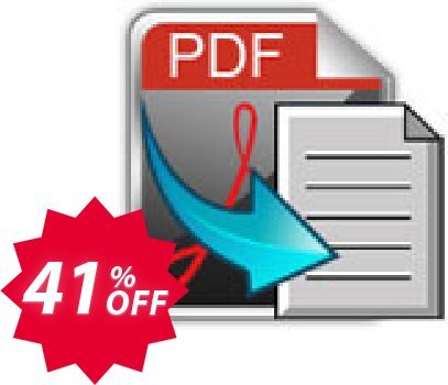 iFunia PDF2Text for MAC Coupon code 41% discount 