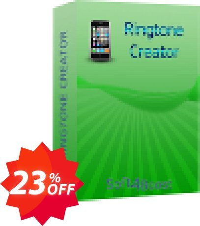 Soft4Boost Ringtone Creator Coupon code 23% discount 