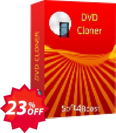 Soft4Boost DVD Cloner Coupon code 23% discount 