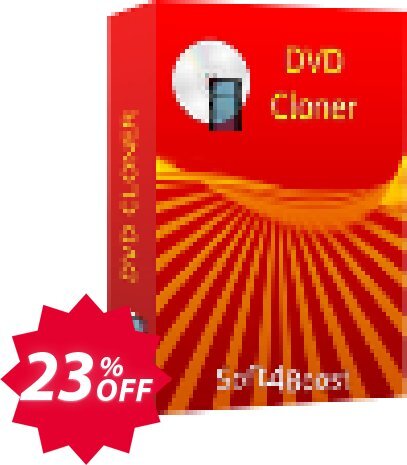 Soft4Boost DVD Cloner Coupon code 23% discount 