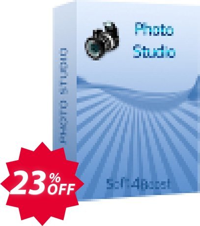 Soft4Boost Photo Studio Coupon code 23% discount 