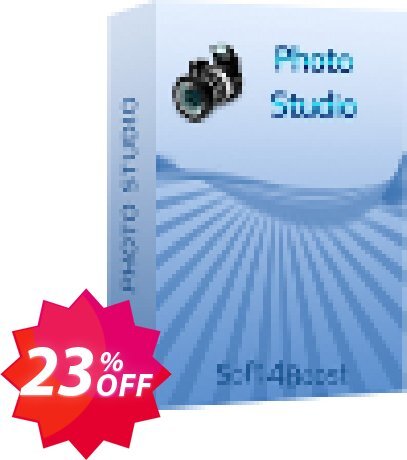 Soft4Boost Photo Studio Coupon code 23% discount 