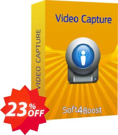 Soft4Boost Video Capture Coupon code 23% discount 