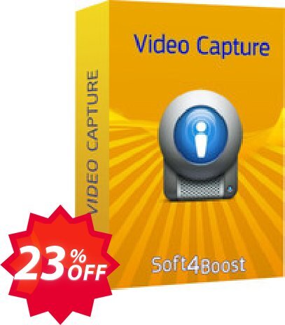 Soft4Boost Video Capture Coupon code 23% discount 