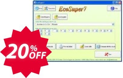 ECOSUPER7US-CD Coupon code 20% discount 