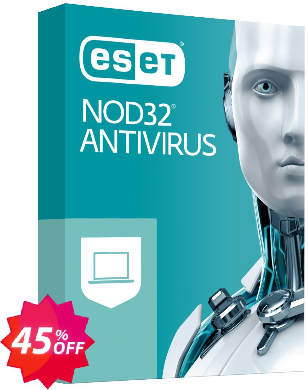 ESET NOD32 Antivirus -  3 Years 1 Device Coupon code 45% discount 