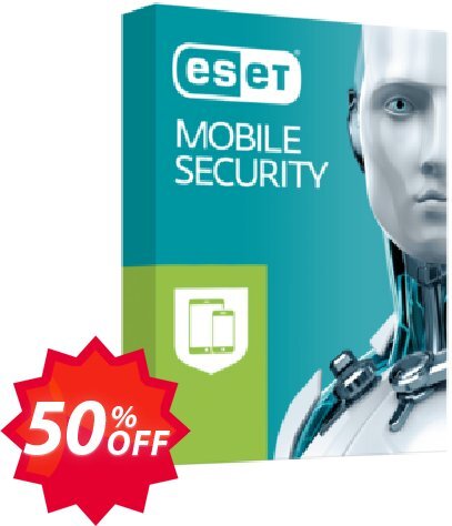 ESET Mobile Security - 1 Device 2 Years Coupon code 50% discount 