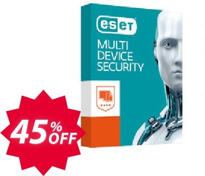 ESET Multi Device Security - 3 Devices abonnement Yearly Coupon code 45% discount 