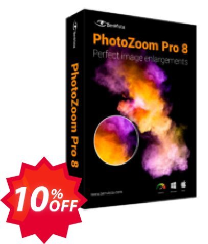 PhotoZoom Pro 8 Coupon code 10% discount 