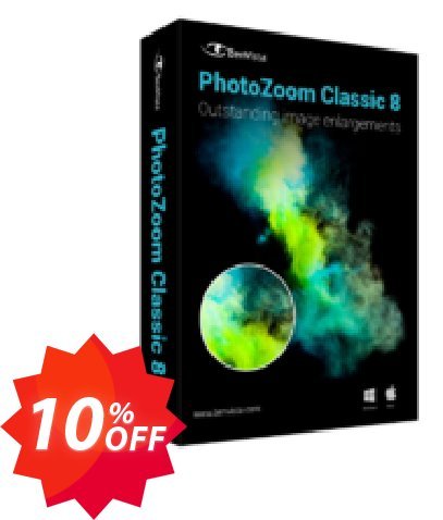 PhotoZoom Classic 8 Coupon code 10% discount 