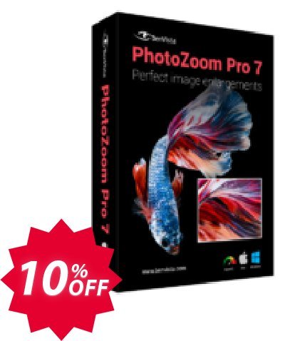 PhotoZoom Pro 7 Coupon code 10% discount 