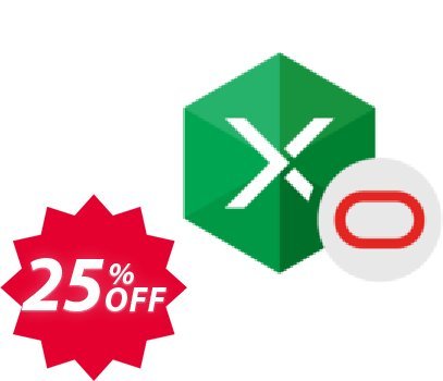 Excel Add-in for Oracle Coupon code 25% discount 