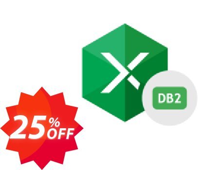 Excel Add-in for DB2 Coupon code 25% discount 