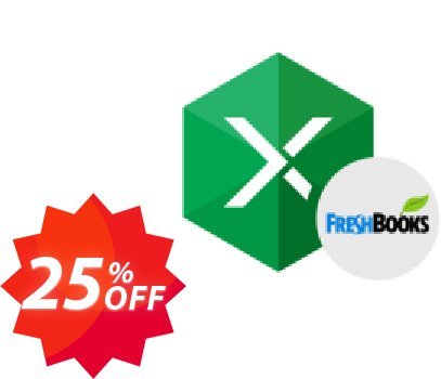 Excel Add-in for FreshBooks Coupon code 25% discount 