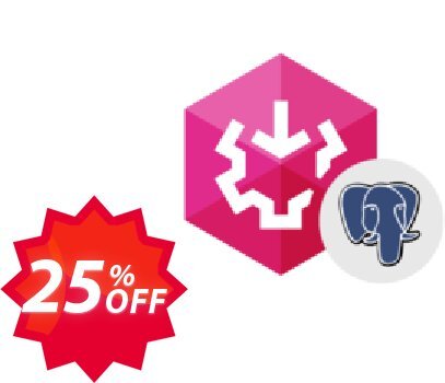 SSIS Data Flow Components for PostgreSQL Coupon code 25% discount 