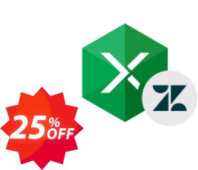 Excel Add-in for Zendesk Coupon code 25% discount 