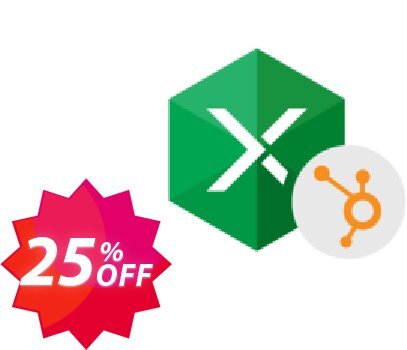 Excel Add-in for HubSpot Coupon code 25% discount 