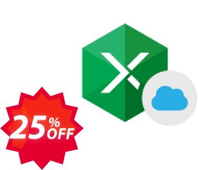 Excel Add-in Cloud Pack Coupon code 25% discount 