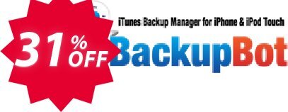 iBackupBot for MAC Coupon code 31% discount 