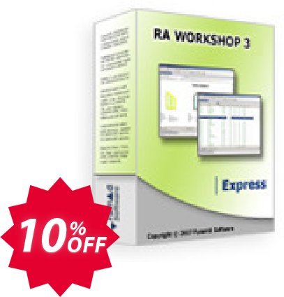 RA Workshop Express Edition Coupon code 10% discount 