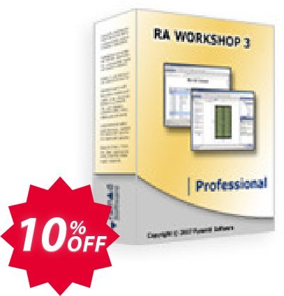 RA Workshop Professional Edition Coupon code 10% discount 
