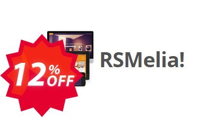 RSMelia! Template Coupon code 12% discount 