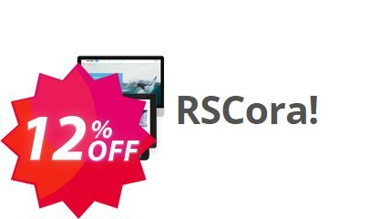RSCora! Template Coupon code 12% discount 