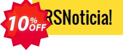 RSNoticia! Template Coupon code 10% discount 