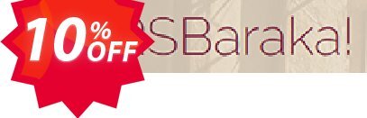 RSBaraka! Single site Subscription for 12 Months Coupon code 10% discount 