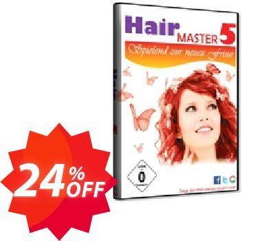 Hair Master 5, CD  Coupon code 24% discount 