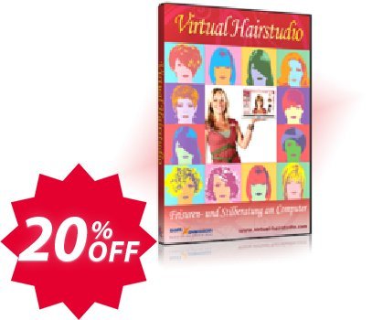 Virtual Hairstudio 6 Salon Edition, Download  Coupon code 20% discount 