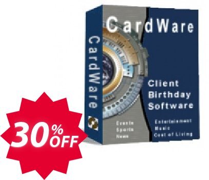 CardWare Coupon code 30% discount 