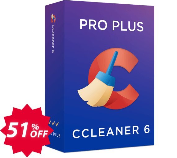 CCleaner Professional Plus Coupon code 51% discount 