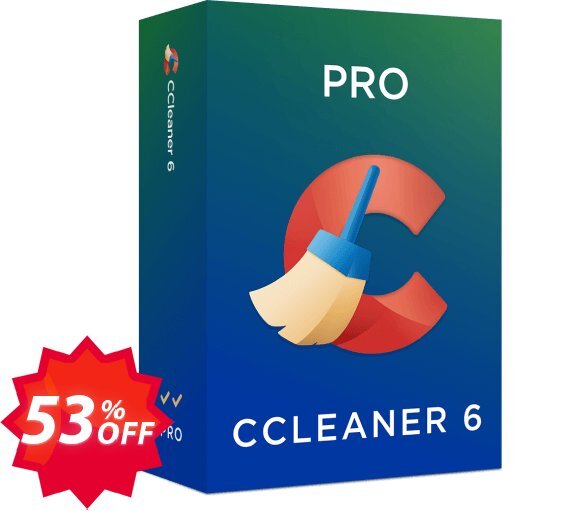 CCleaner Professional Coupon code 53% discount 