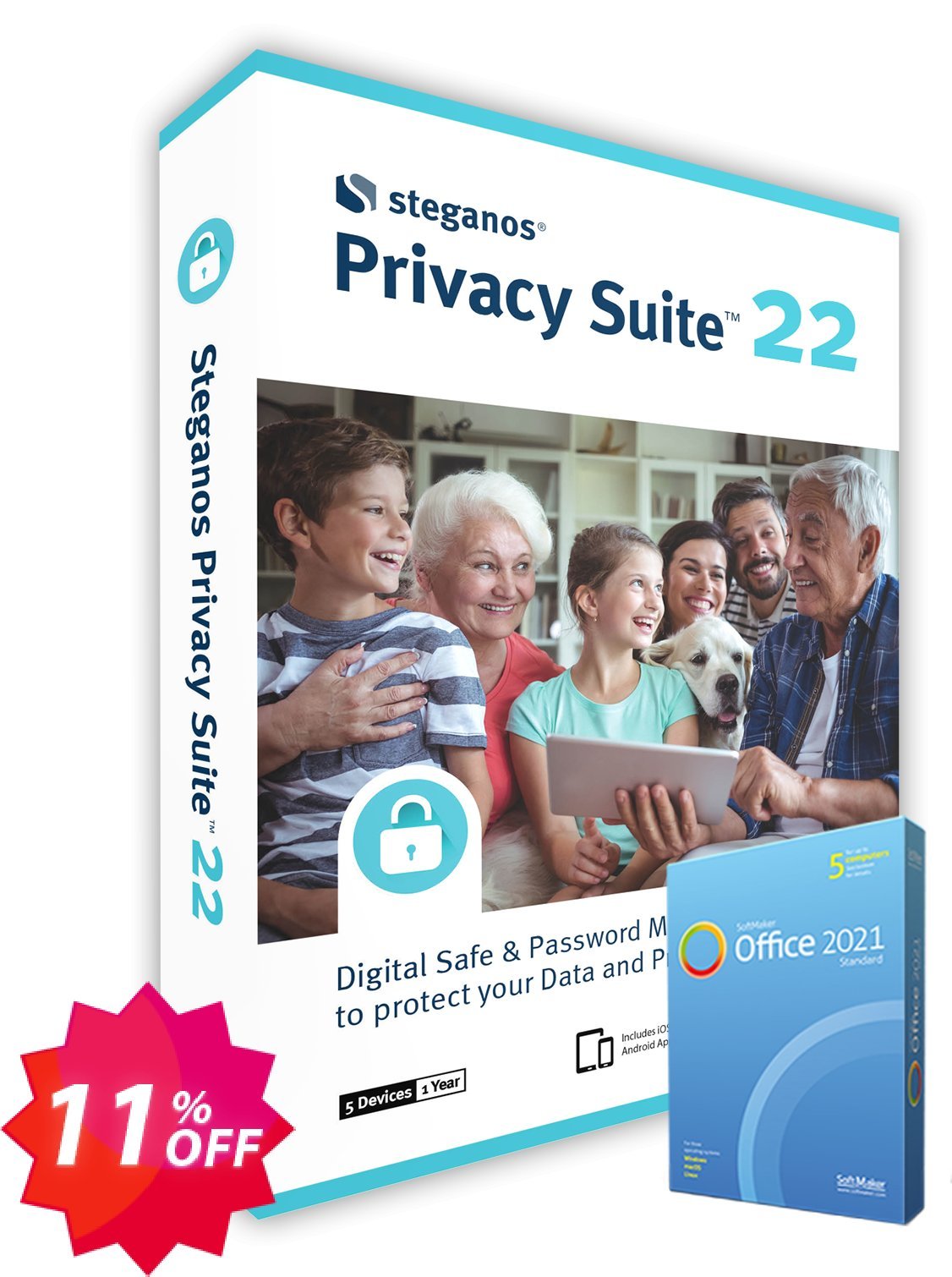 Steganos Privacy Suite 22 Coupon code 11% discount 