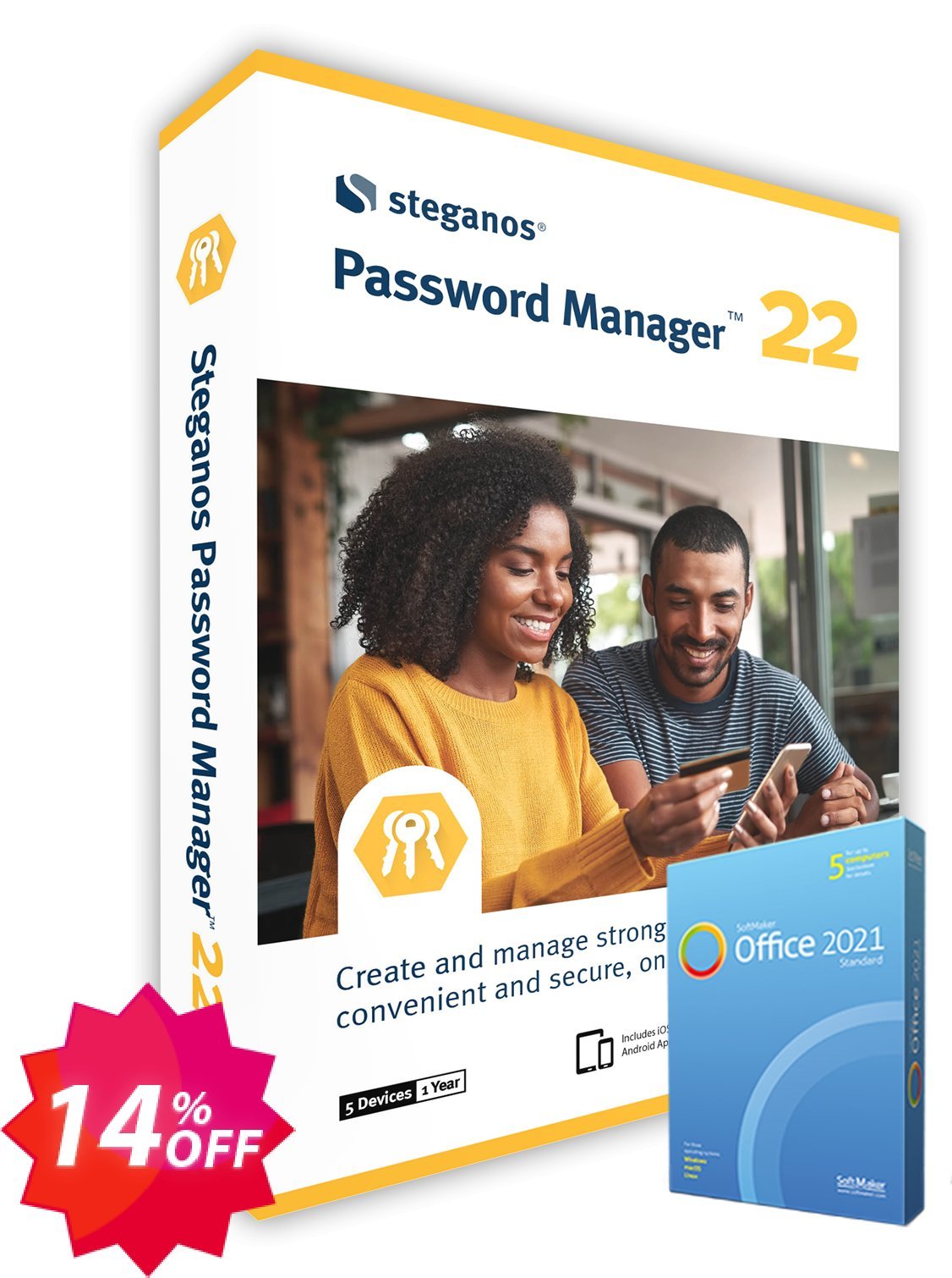 Steganos Password Manager 22 Coupon code 14% discount 