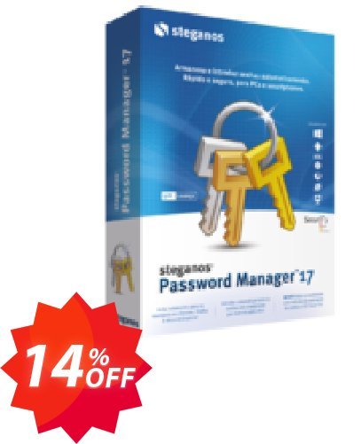 Steganos Password Manager 17, PT  Coupon code 14% discount 