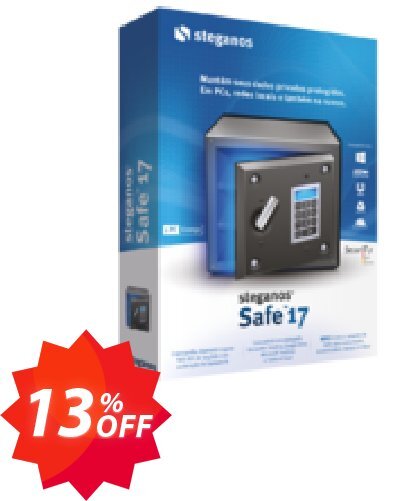 Steganos Safe 17, PT  Coupon code 13% discount 