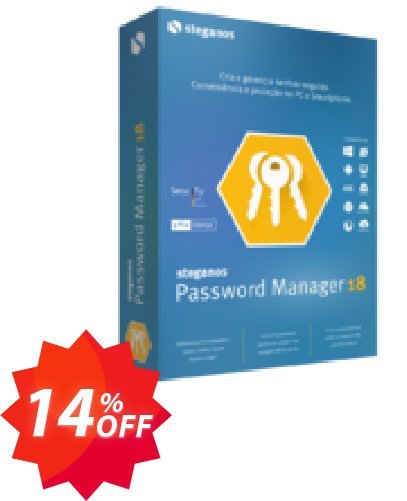 Steganos Password Manager 18, PT  Coupon code 14% discount 