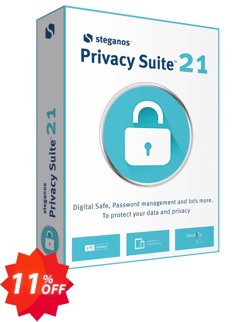 Steganos Privacy Suite 18, PT  Coupon code 11% discount 