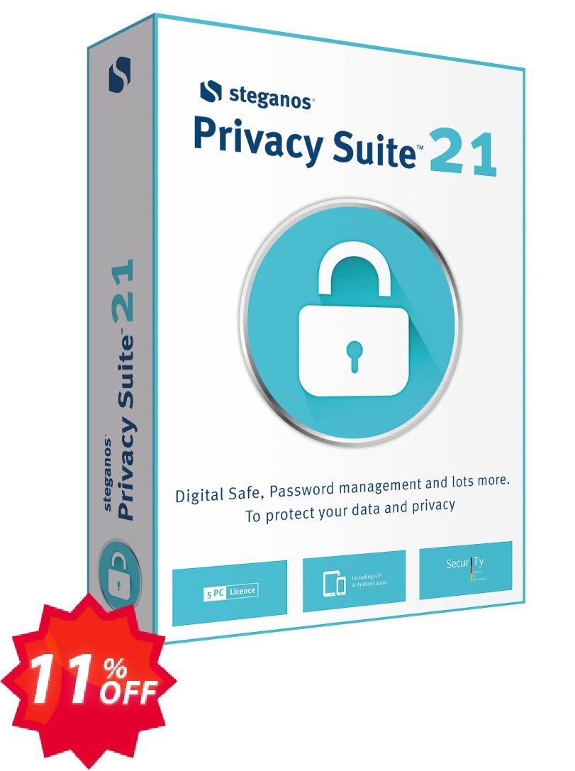 Steganos Privacy Suite 18, PT  Coupon code 11% discount 