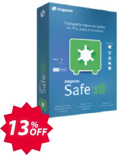 Steganos Safe 18, PT  Coupon code 13% discount 