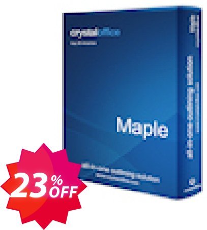 Maple Standard Coupon code 23% discount 