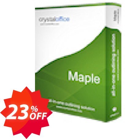 Maple Coupon code 23% discount 